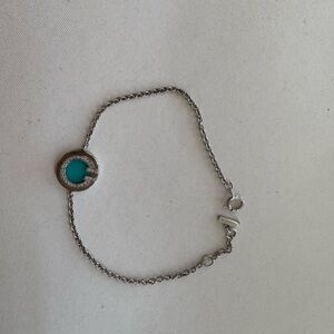 Tiffany Teal circle diamond bracelet
